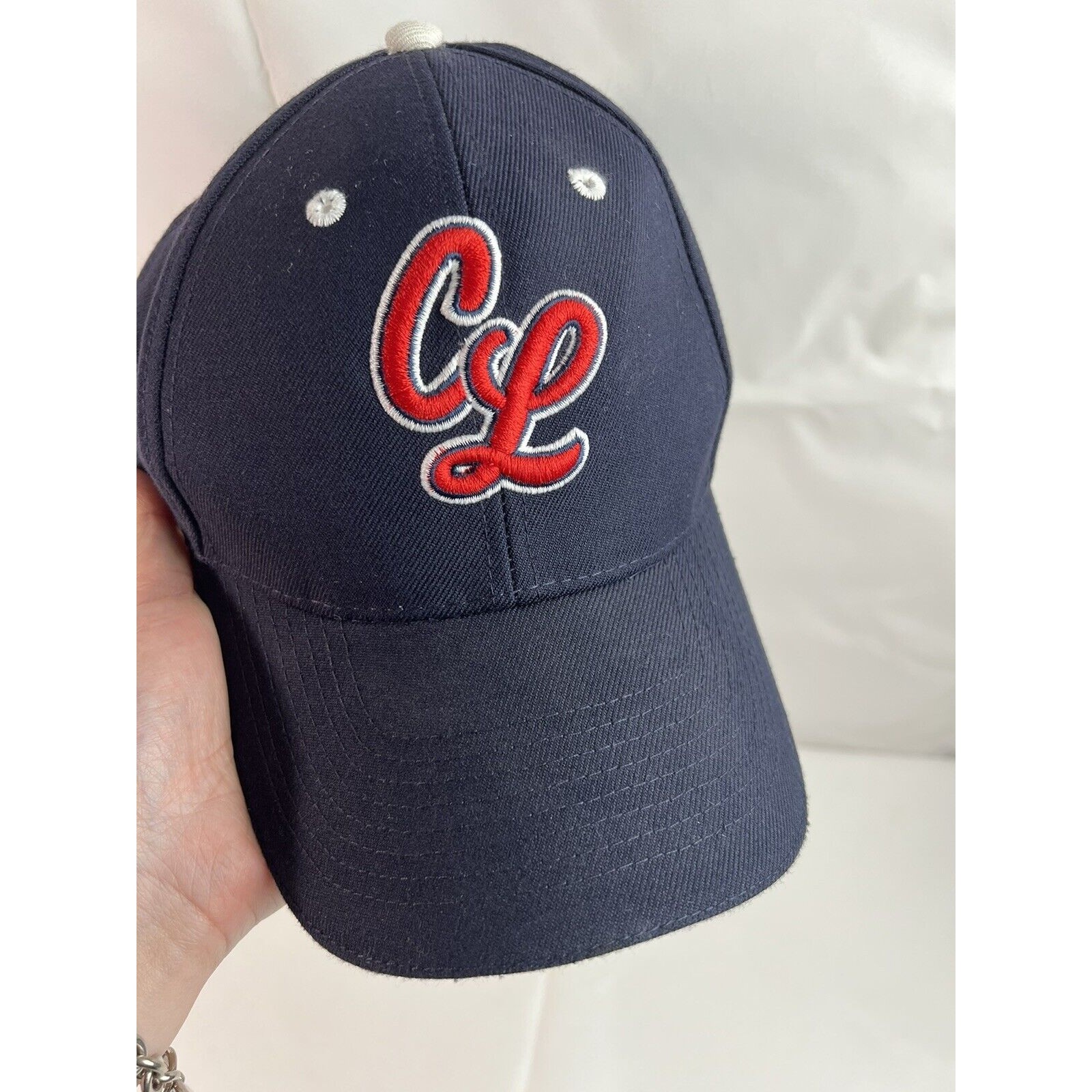 Navy Blue Baseball Cap Hat Adjustable
